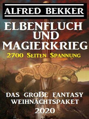 cover image of Elbenfluch und Magierkrieg